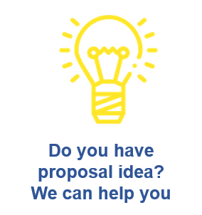 Do yo have a proposal idea? We help you!